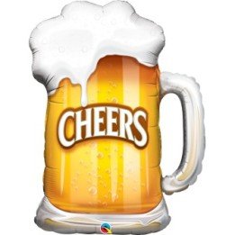 Articulo Globo Jarra de Cerveza de 85cm de Qualatex