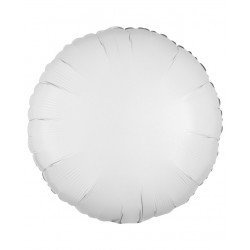 Globo Circulo Blanco Metal de 43cm