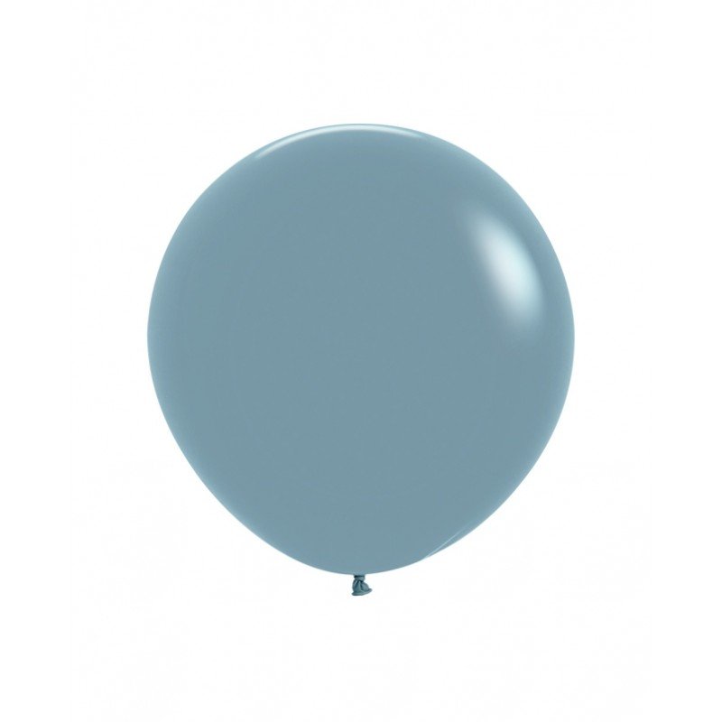 Globos Látex R24 Color Azul Pastel Dusk (10 UD)R24-140 Sempertex