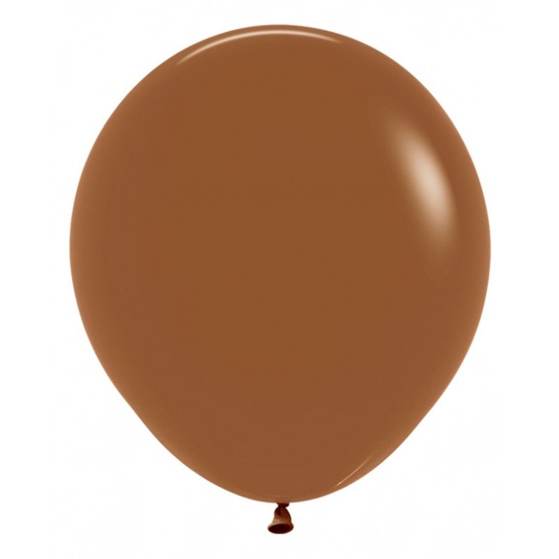Globos R18 de 45cm Café Solido (15)
