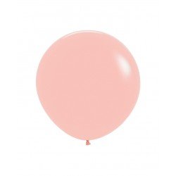 Globos Melón Pastel solidos R24 de 60cm aprox. (10 UD)