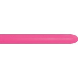 Globos Látex 260 Color Fucsia Neón (50 UD)