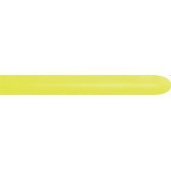 Globos Látex 260 Color Amarillo Neón (50 UD)