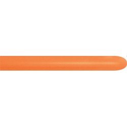 Globos Látex 260 Color Naranja Neón (50 UD)