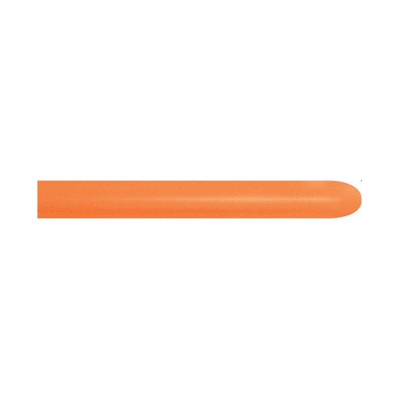 Globos Látex 260 Color Naranja Neón (50 UD)