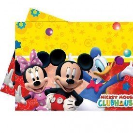 Mantel Plástico 120x180cm Club disney Mickey