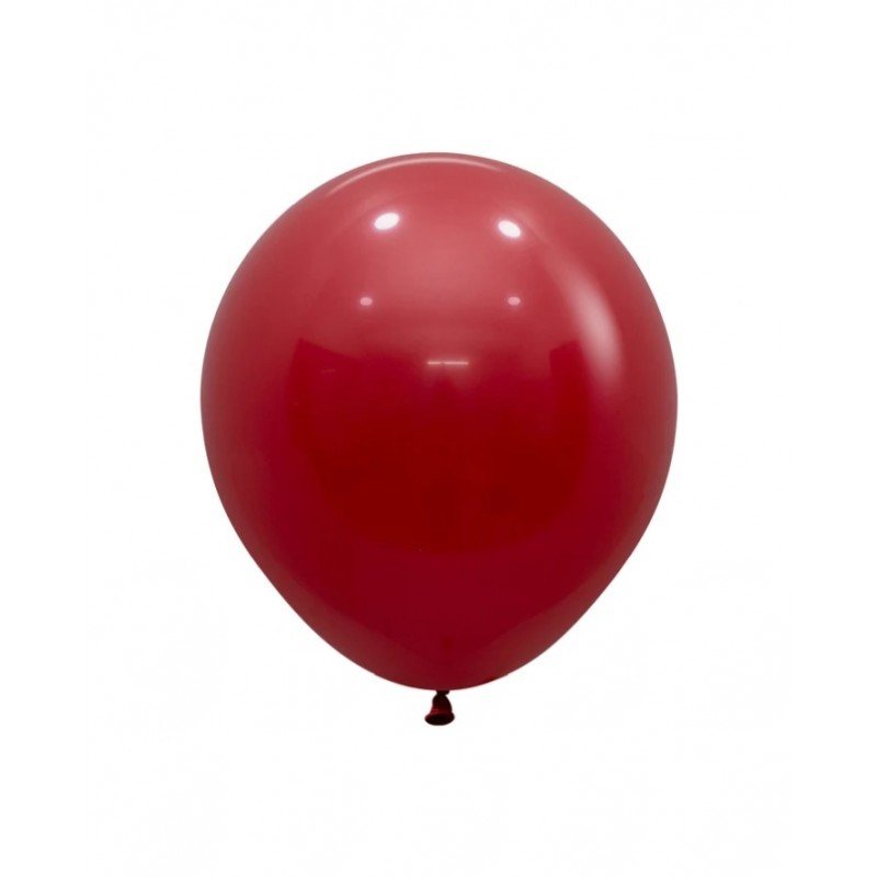 Globos R18 de 45cm Rojo Imperial Solido (15)