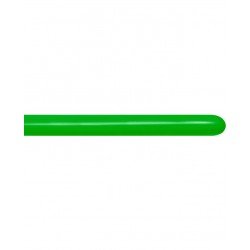 Globos Moldeables (260) Verde Trébol Sólido de 150cmx5cm (50 ud)