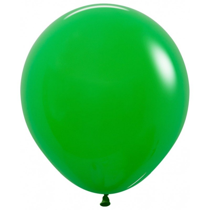 Globos R18 de 45cm Verde Trébol Solido (15)