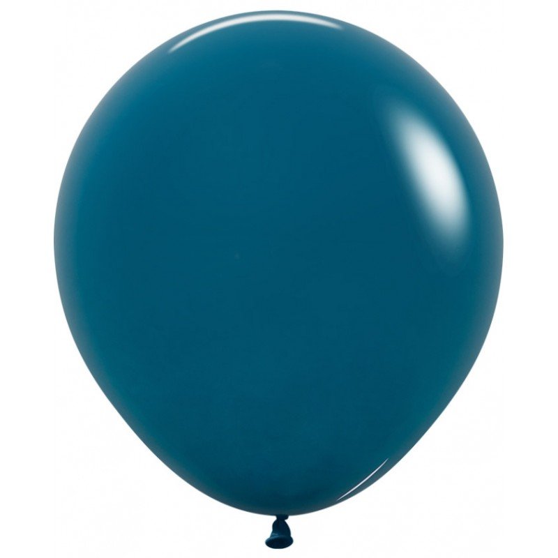 Globos R18 de 45cm Nuevo Turquesa Solido (15)