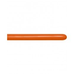 Globos Moldeables (260) Naranja Cobrizo Sólido de 150cmx5cm (50 ud)