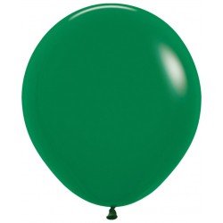 Globos R18 de 45cm Verde Selva Solido (15)