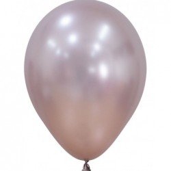 Globos Látex R5 Color Rosa Primavera Silk de 13cm aprox (50 ud)