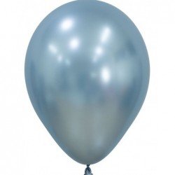 Globos Látex R5 Color Azúl Artico Silk de 13cm aprox (50 ud)