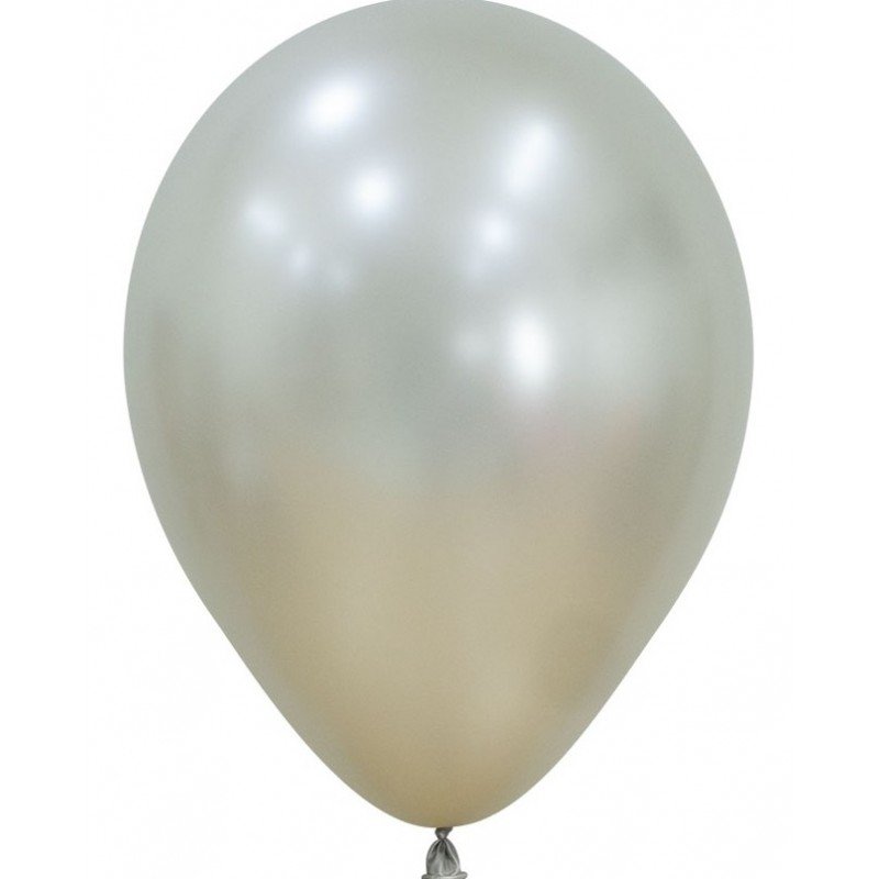 Globos Látex R5 Color Perla Crema Silk de 13cm aprox (50 ud)