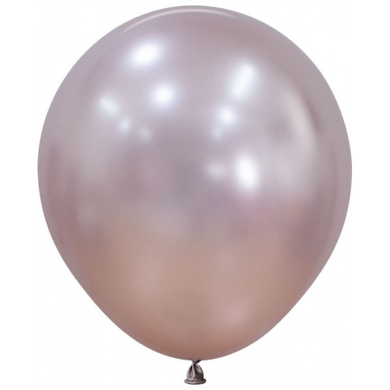 Globos Látex R18 Color Rosa Primavera Silk de 45cm (15 UD)