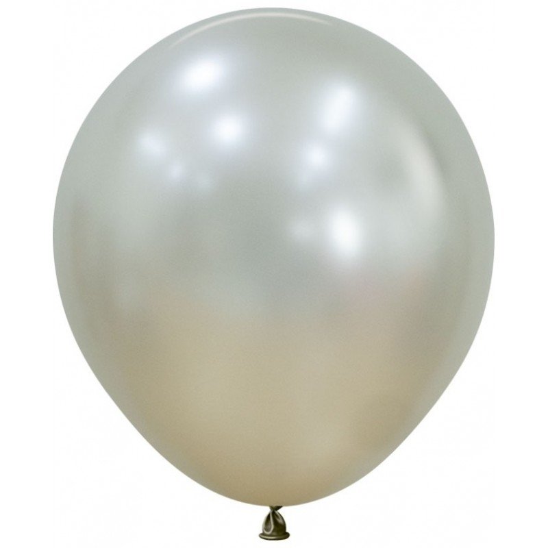 Globos Látex R18 Color Perla Crema Silk de 45cm (15 UD)