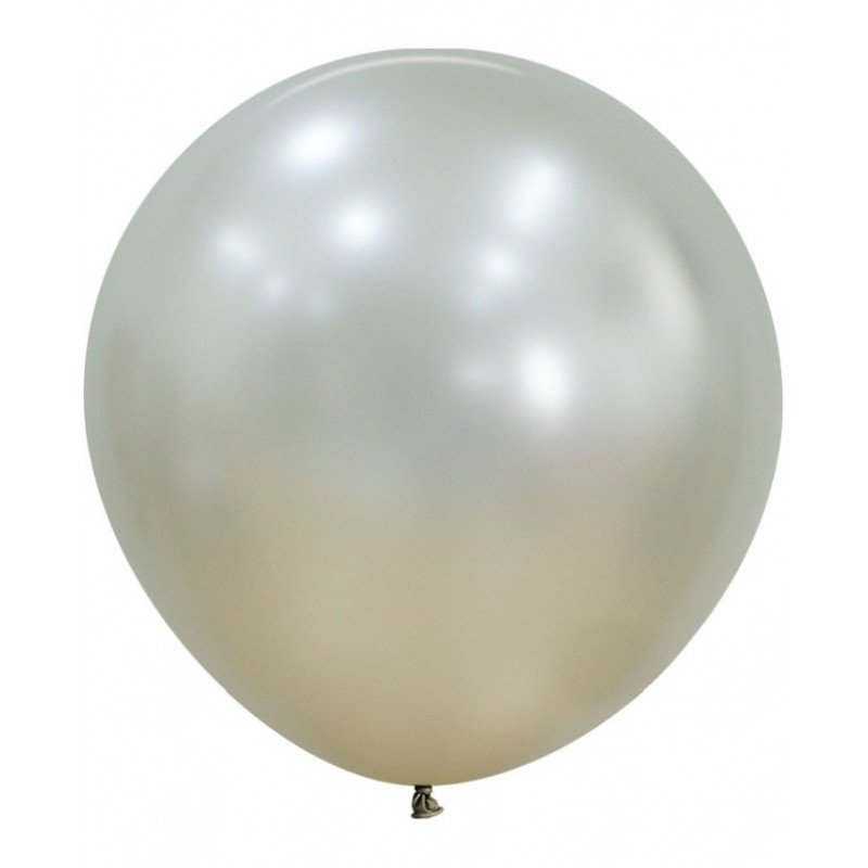 Globos Perla Crema Silk R24 de 60cm (10)