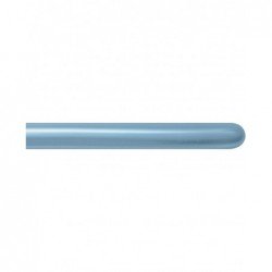 Globos Moldeables (260) Azúl Artico Silk de 150cmx5cm (50 ud)