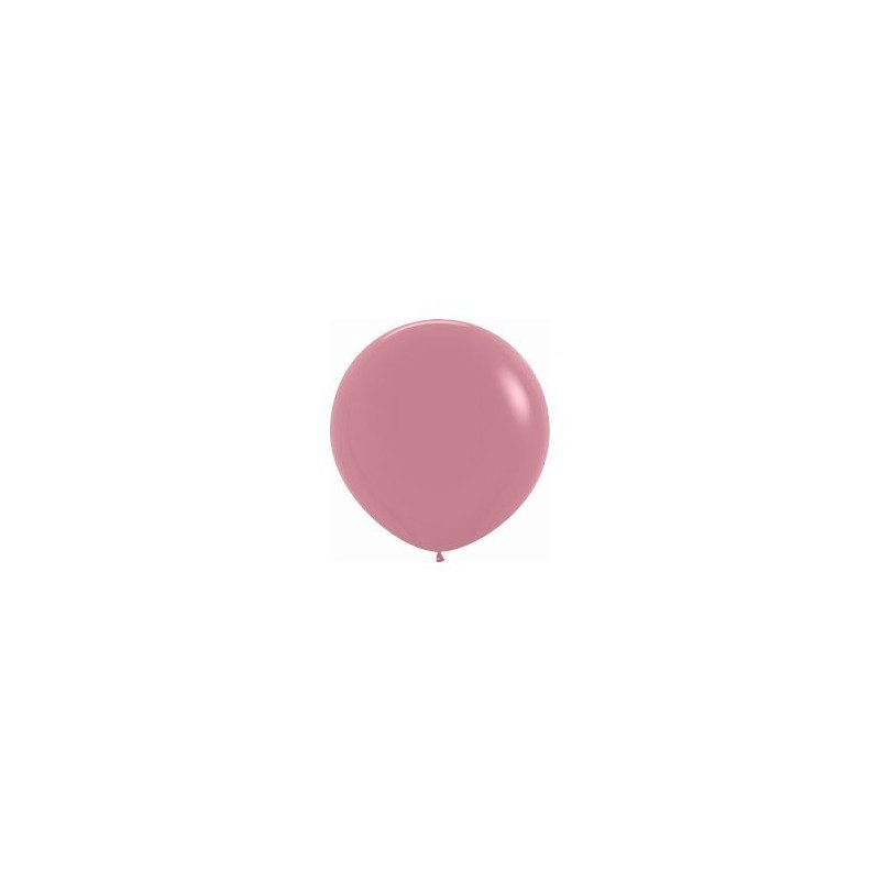 Globos Látex R36 Rosa Palo Sólido de 90cm aprox (10 ud)