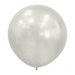 Globos Blanco Nacar Silk R24 de 60cm (10)