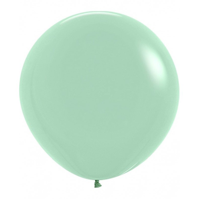 Globos Látex R24 Color Té Verde Pastel Dusk (10 UD)