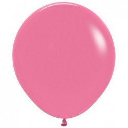Globos R18 de 45cm Nuevo Rosa Solido (15)