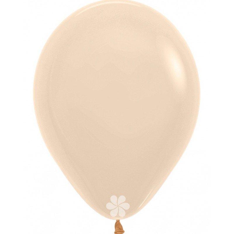 Globos Látex R12 Pastel Nude Sólido de 30cm aprox (50 ud)