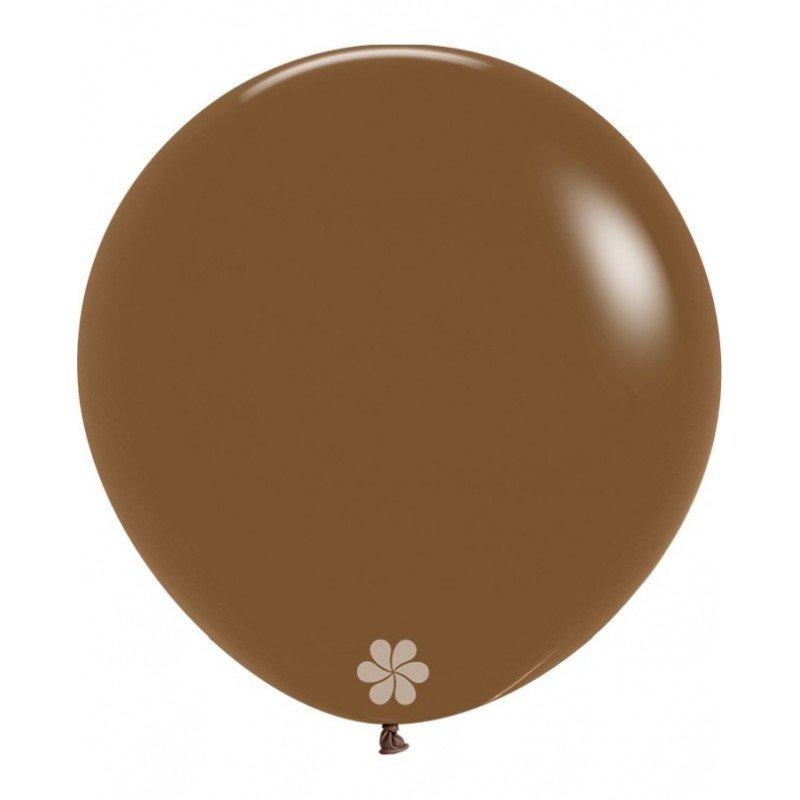 Globos R24 de 60 cm aprox Color Nuevo Moca (10 ud)
