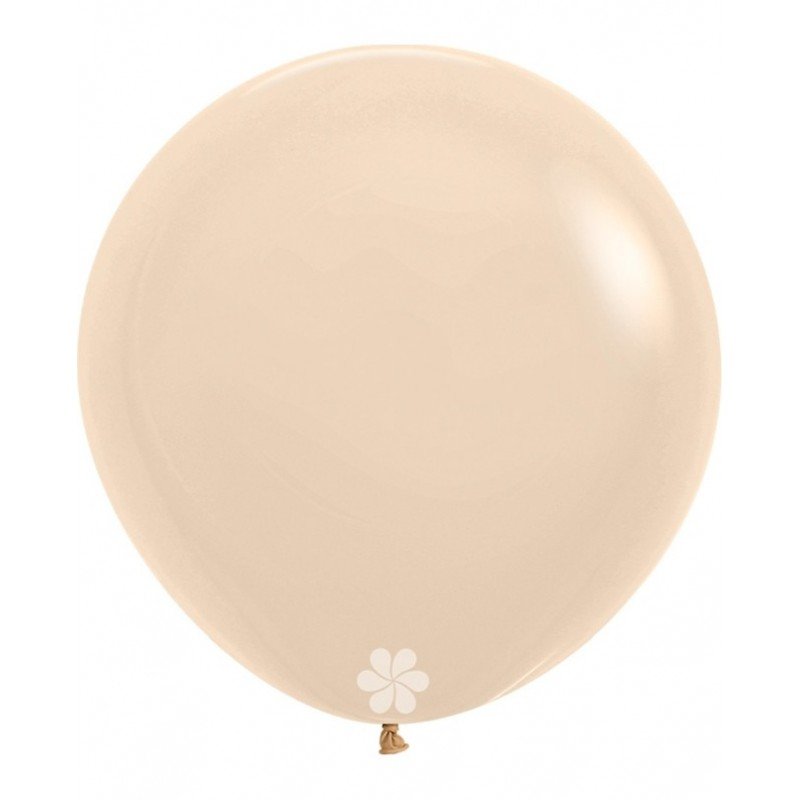 Globos R24 de 60 cm aprox Color Pastel Nude (10 ud)