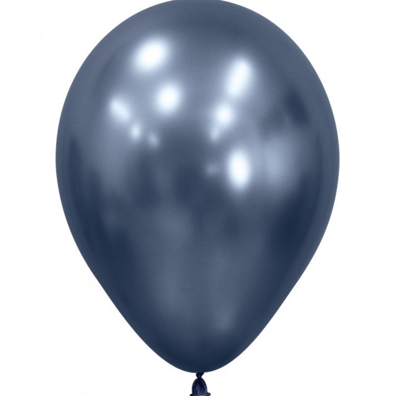 Globos látex Reflex Azúl Galaxy de 30cm (50 ud)