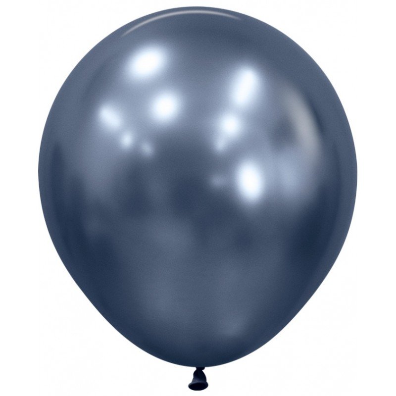 Globos Reflex Azul Galaxy R18 de 45cm Aprox. (15 UD)