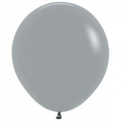 Globos R18 de 45cm Gris Urbano Solido (25)