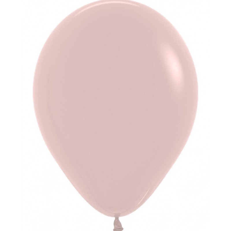 Globos Látex R5 Color Blush Crema Solido (50 UD)
