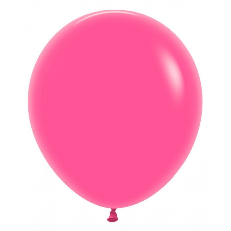 Globos R18 de 45cm Fucsia Solido (15)