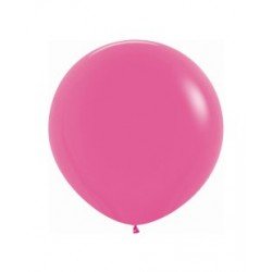 Globos Látex R36 Fucsia Sólido de 90cm aprox (10 ud)