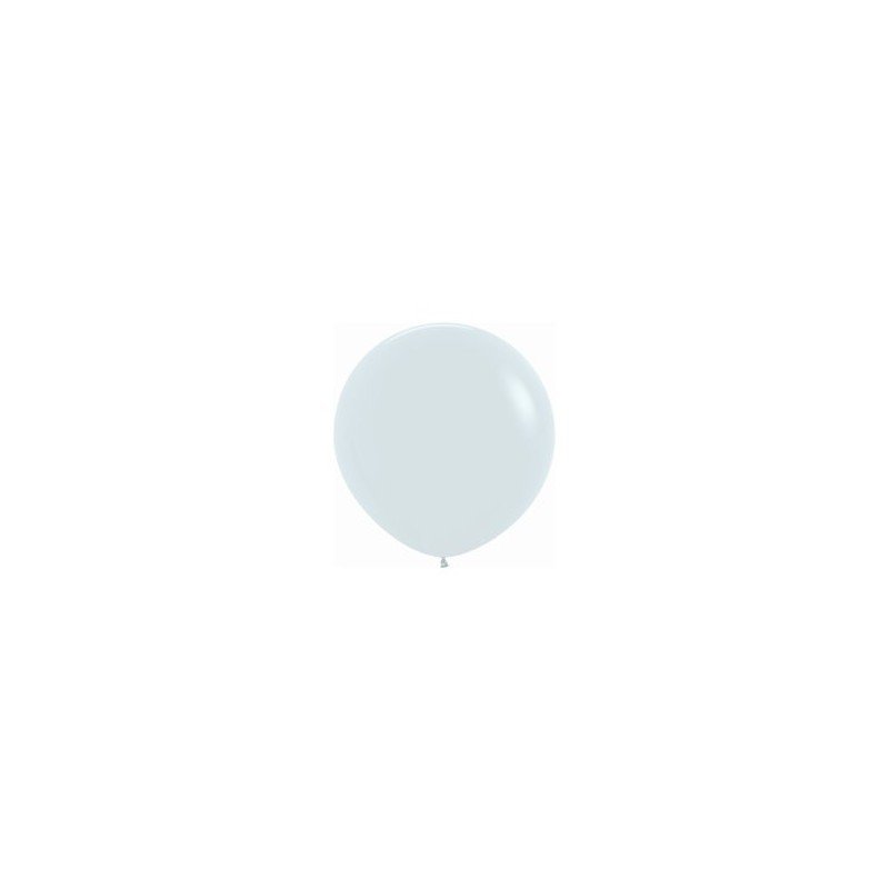 Globos Látex R36 Blanco Sólido de 90cm aprox (10 ud)R36-005 Sempertex