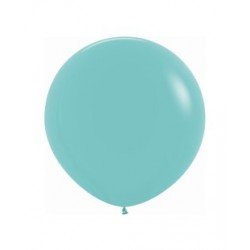 Globos Látex R36 Aguamarina Sólido de 90cm aprox (10 ud)