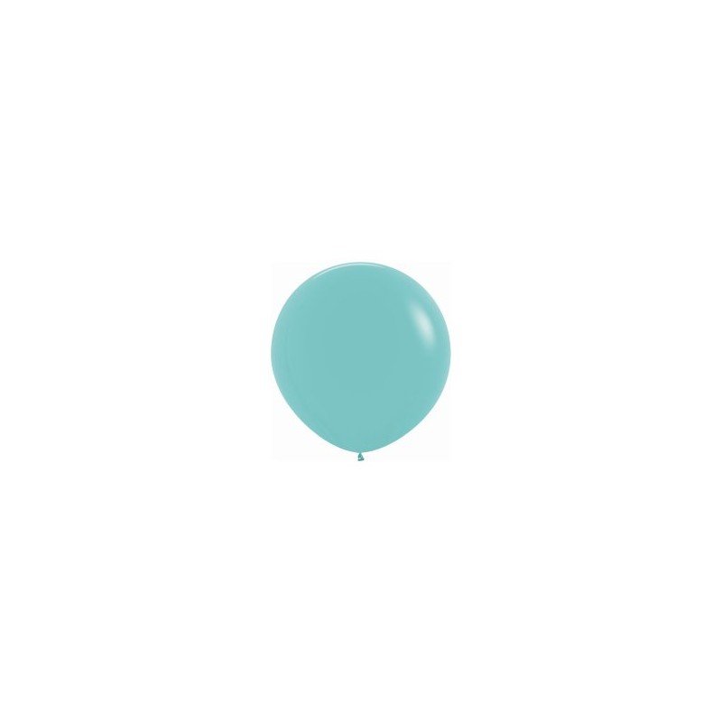 Globos Látex R36 Aguamarina Sólido de 90cm aprox (10 ud)R36-037 Sempertex