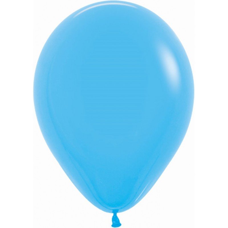 Globos Látex R5 Color Azul Sólido de 13cm aprox (50 ud)