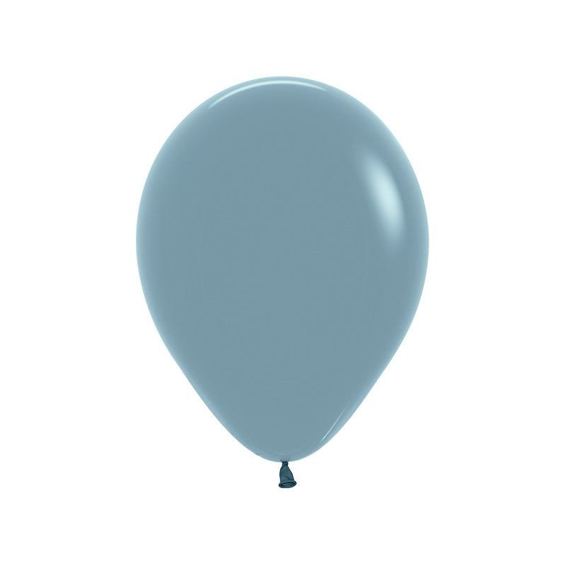 Globos Látex R5 Color Azul Pastel Dusk (50 UD)