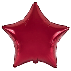 Globo Estrella Rojo de 45cm