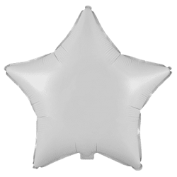 Globo Estrella Blanco de 45cm