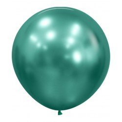 Globos Reflex Verde Aurora R24 de 60 cm Aprox. (10 UD)