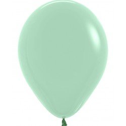Globos Látex R5 Color Té Verde Pastel Dusk (100 UD)