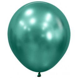 Globos Reflex Verde Aurora R18 de 45cm Aprox. (15 UD)
