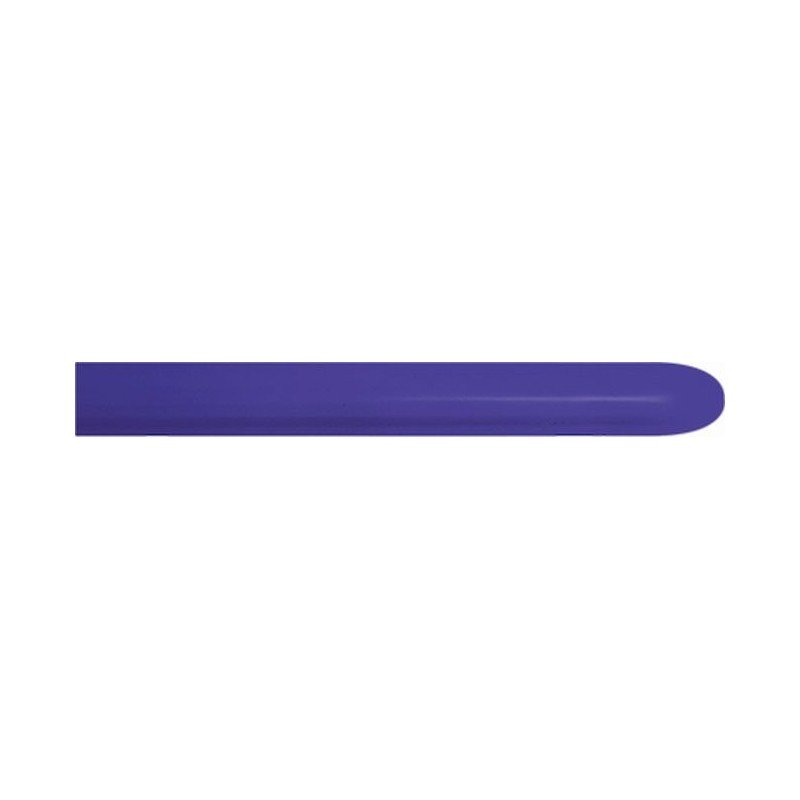 Globos Moldeables (260) Violeta Sólido de 150cmx5cm (50 ud)