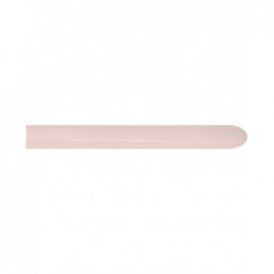 Globos Moldeables (260) Crema Blush Solido de 150cmx5cm (50 ud)