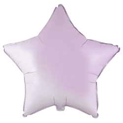 Globo Estrella Degradado Rosa pastel y Blanco de 45cm