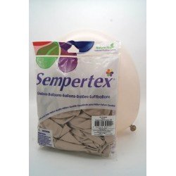 Globos Látex R12 Color Crema Pastel Dusk (50 UD)R12-107 Sempertex
